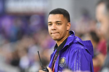 Orlando City 21 Nisan 2018 'de Orlando Florida' daki Exploria Stadyumu 'nda San Jose depremlerine ev sahipliği yaptı..