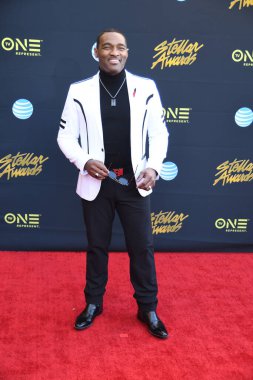 24 Mart 2018 Cumartesi günü Las Vegas 'taki Orleans Resort' ta düzenlenen 33. Yıldız Ödülleri Kırmızı Halı sırasında ünlüler.