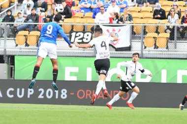 13 Ocak 2018 'de Orlando Florida' daki Spektrum Stadyumu 'nda düzenlenen Florida Kupası' nda Korucular Corinthianlara karşı..