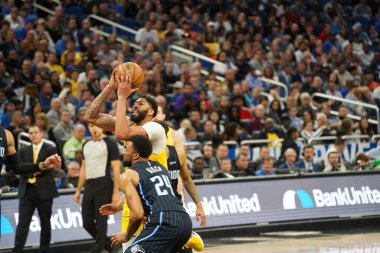 Orlando Magic 11 Aralık 2019 Çarşamba günü Orlando Forida 'daki Amway Center' da Los Angeles Lakers 'a ev sahipliği yaptı..  