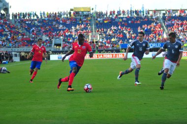Kosta Rika, Copa America Centenario sırasında Paraguay ile Orlando Florida 'daki Dünya Kampı Stadyumu' nda karşılaştı..  