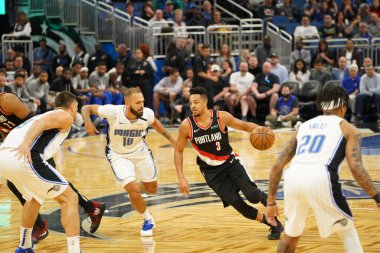 Orlando Magic 2 Mart 2020 tarihinde Orlando Florida 'daki Amway Center' da Portland Trailblazers 'a ev sahipliği yaptı..  