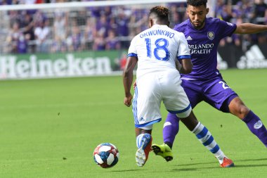 Orlando City SC, 16 Mart 2019 Cumartesi günü Orlando Florida 'daki Orlando City Stadyumu' nda Montreal Impact 'e ev sahipliği yaptı..