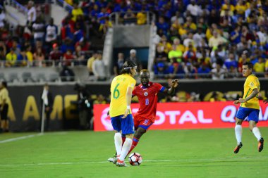 Brezilya, 8 Haziran 2016 tarihinde Orlando Florida 'daki Copa America Centenario' da Haiti ile karşılaştı..