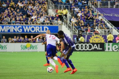 Orlando City, 24 Ağustos 2016 'da Orlando Florida' daki Kamp Dünyası Stadyumunda Toronto FC 'ye ev sahipliği yaptı..