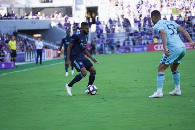 Orlando City SC 20 Nisan 2019 'da Orlando City Stadyumu' nda Vancouver Whitecaps 'a ev sahipliği yapıyor..  