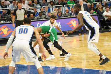 Orlando Magic, Boston Celtics 'i 24 Ocak 2020' de Orlando, Florida 'da Amway Center' da ağırladı.