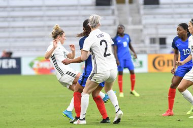 Fransa, 7 Mart 2018 tarihinde Orlando 'daki Orlando City Stadyumu' nda oynanan SheBelives Kupası 'nda Almanya ile karşı karşıya geldi.. 