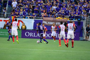 Orlando City SC, 18 Haziran 2016 'da Orlando Florida' daki Camp World Stadyumu 'nda San Jose Depremleri' ne ev sahipliği yaptı..