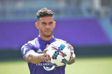 Orlando City SC, Dom Dwyer 'ı tanıtmak için bir basın toplantısı düzenledi..  