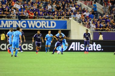 Orlando City SC 28 Ağustos 2016 'da Orlando Florida' daki Camp World Stadyumu 'nda New York City FC' ye ev sahipliği yaptı..  