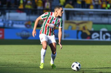 Fluminense, Florida Kupası 'nda 15 Ocak 2018' de Orlando Florida 'da oynanan Spektrum Stadyumu' nda Barcelona SC 'ye karşı..  