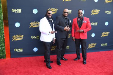 24 Mart 2018 Cumartesi günü Las Vegas 'taki Orleans Resort' ta düzenlenen 33. Yıldız Ödülleri Kırmızı Halı sırasında ünlüler.