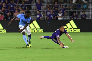 Orlando City 26 Temmuz 2018 'de Florida Exploria Stadyumu' nda NYC FC 'ye ev sahipliği yaptı. Fotoğraf: Marty Jean-Louis