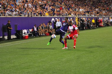 Orlando City SC, 8 Mayıs 2015 'te Florida' daki Kamp Dünyası Stadyumu 'nda Los Angeles Galaksisi' ne ev sahipliği yaptı.. 