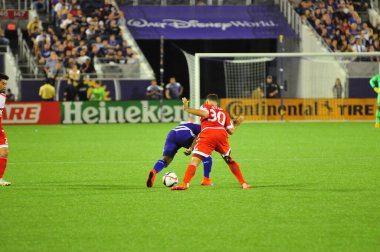Orlando City SC, 8 Mayıs 2015 'te Florida' daki Kamp Dünyası Stadyumu 'nda Los Angeles Galaksisi' ne ev sahipliği yaptı.. 