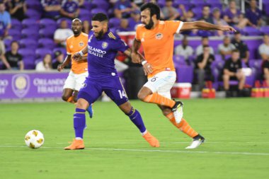 Orlando City SC, 22 Eylül 2018 'de Florida Exploria Stadyumu' nda Houston Dynamo 'yu ağırladı..