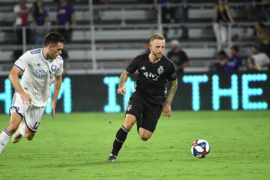 Orlando City SC 14 Ağustos 2019 Çarşamba günü Exploria Stadyumu 'nda Sporting Kansas SC' ye ev sahipliği yaptı..  