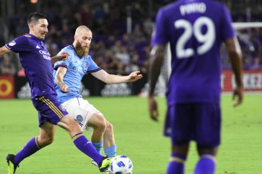 Orlando City 26 Temmuz 2018 'de Florida Exploria Stadyumu' nda NYC FC 'ye ev sahipliği yaptı. Fotoğraf: Marty Jean-Louis