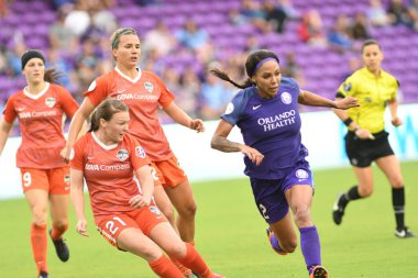 Orlando Pride, 27 Haziran 2018 tarihinde Orlando City Stadyumu 'nda Houston Dash' e ev sahipliği yaptı..  