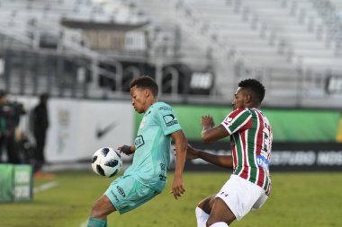 Fluminense, Florida Kupası 'nda 15 Ocak 2018' de Orlando Florida 'da oynanan Spektrum Stadyumu' nda Barcelona SC 'ye karşı..
