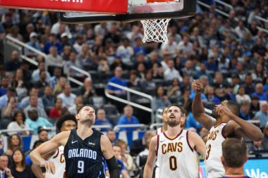 Orlando Magic, Orlando, Florida 'daki sezon açılışında Cleveland Cavaliers' ı Amway Center 'da ağırlıyor..