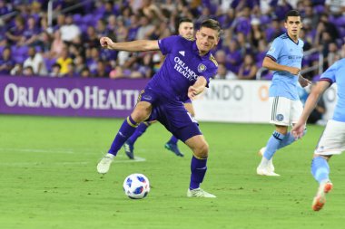 Orlando City 26 Temmuz 2018 'de Florida Exploria Stadyumu' nda NYC FC 'ye ev sahipliği yaptı. Fotoğraf: Marty Jean-Louis