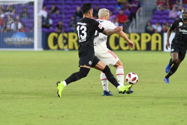 Flamengo Eintracht Frankfurt 'a karşı 12 Ocak 2019 Cumartesi günü Orlando City Stadyumu' nda. 