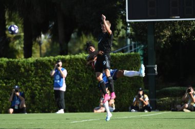 30 Temmuz 2019 'da Orlando Florida' daki Disney 'in Vahşi Spor Dünyası' nda düzenlenen MLS Allstar Haftası sırasında MLS Homegrown oyunu.