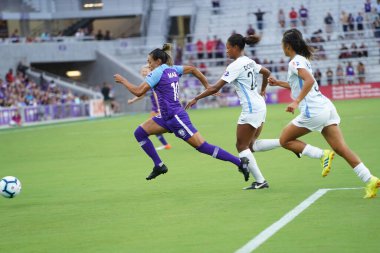 Orlando Pride 20 Temmuz 2019 tarihinde Florida Exploria Stadyumu 'nda Sky Blue FC' ye ev sahipliği yaptı..