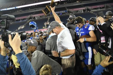Georgia State Face Batı Kentucky Cure Bowl sırasında 16 Aralık 2017 'de Orlando Florida' daki Citrus Bowl 'da.  