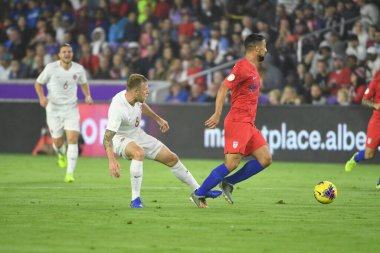 Amerikan Futbol Takımı 15 Kasım 2019 Cuma günü Orlando Florida 'daki Exploria Stadyumu' nda oynanan Concacaf Uluslar Ligi karşılaşmasında Kanada 'ya ev sahipliği yapmaktadır.