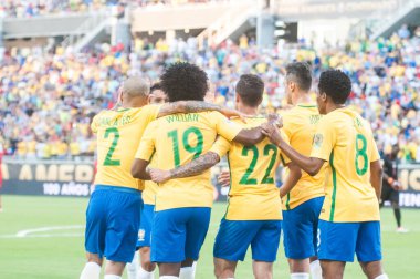 Brezilya, 8 Haziran 2016 tarihinde Orlando Florida 'daki Copa America Centenario' da Haiti ile karşılaştı.. 