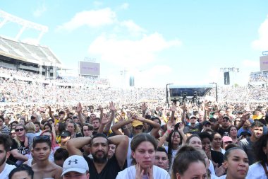 23 Şubat 2019 'da Orlando Florida' daki Dünya Kampı Stadyumunda Hristiyan Uyanışı.  