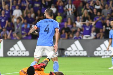Orlando City 26 Temmuz 2018 'de Florida Exploria Stadyumu' nda NYC FC 'ye ev sahipliği yaptı. Fotoğraf: Marty Jean-Louis