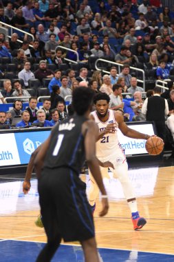 Orlando Magic, Philadelphia 76ers 'ı 14 Kasım 2018' de Orlando Florida 'daki Amway Center' da ağırlıyor..