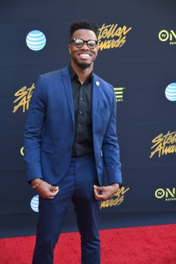 24 Mart 2018 Cumartesi günü Las Vegas 'taki Orleans Resort' ta düzenlenen 33. Yıldız Ödülleri Kırmızı Halı sırasında ünlüler.