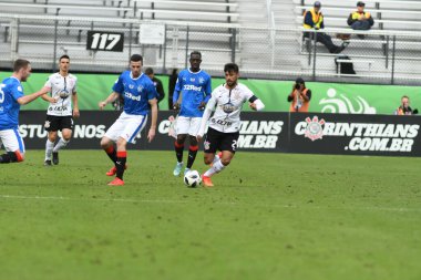 13 Ocak 2018 'de Orlando Florida' daki Spektrum Stadyumu 'nda düzenlenen Florida Kupası' nda Korucular Corinthianlara karşı..