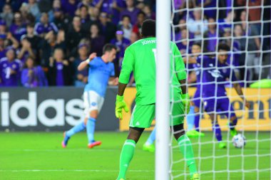 Orlando City, 5 Mart 2017 'de Orlando City Stadyumu' nda NYC FC 'ye ev sahipliği yaptı..  