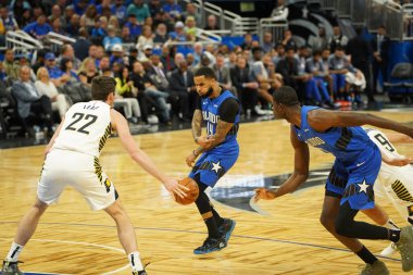 Orlando Magic 10 Kasım 2019 'da Indiana Pacers' ı Amway Center 'da ağırlıyor. Fotoğraf: Marty Jean-Louis
