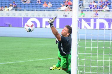 Orlando City, 24 Ağustos 2016 'da Orlando Florida' daki Kamp Dünyası Stadyumunda Toronto FC 'ye ev sahipliği yaptı..