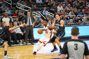 Orlando Magic 1 Şubat 2020 tarihinde Orlando Florida 'daki Amway Center' da Miami Heat 'e ev sahipliği yaptı.. 