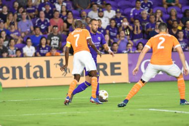 Orlando City SC, 22 Eylül 2018 'de Florida Exploria Stadyumu' nda Houston Dynamo 'yu ağırladı..