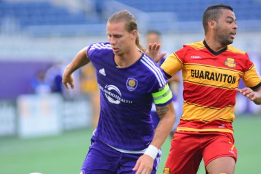 Orlando City SC, 29 Haziran 2016 'da Orlando Florida' daki Kamp Dünyası Stadyumu 'nda Fort Lauderdale Strikers' a ev sahipliği yaptı..