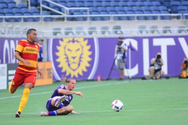 Orlando City SC, 29 Haziran 2016 'da Orlando Florida' daki Kamp Dünyası Stadyumu 'nda Fort Lauderdale Strikers' a ev sahipliği yaptı..
