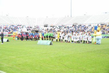 13 Ocak 2018 'de Orlando Florida' daki Spektrum Stadyumu 'nda düzenlenen Florida Kupası' nda Korucular Corinthianlara karşı..