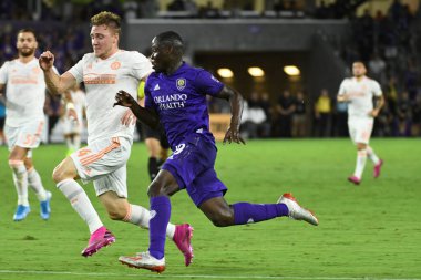 Orlando City, 23 Ağustos 2019 Cuma günü Florida, Orlando 'daki Exploria Stadyumu' nda Atlanta United 'a ev sahipliği yaptı.