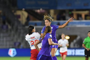 Orland Pride, 25 Ağustos 2018 'de Orlando Florida' daki Exploria Stadyumu 'nda Chicago Red Stars' a ev sahipliği yapıyor..