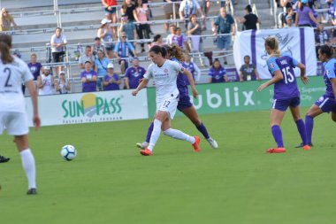 Orlando Pride 14 Nisan 2019 'da Orlando City Stadyumu' nda Portand Thorns 'a ev sahipliği yapıyor.