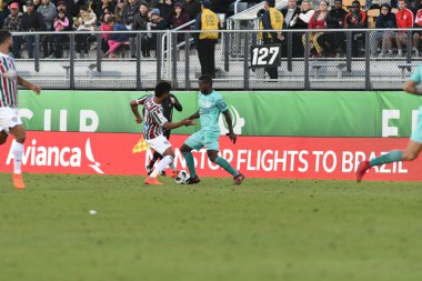 Fluminense, Florida Kupası 'nda 15 Ocak 2018' de Orlando Florida 'da oynanan Spektrum Stadyumu' nda Barcelona SC 'ye karşı..